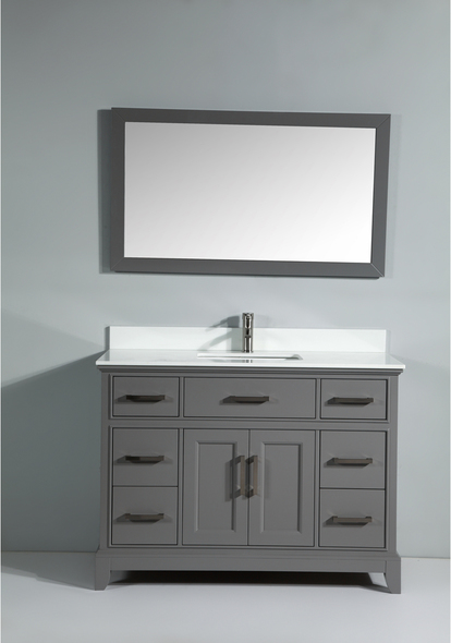 white oak bathroom vanity 30 Vanity Art Gray