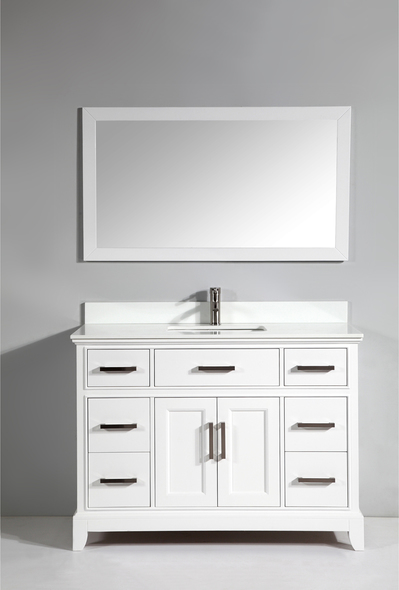 60 bathroom vanities with tops Vanity Art White