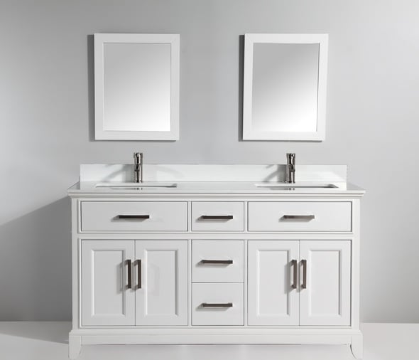 40 inch bathroom vanity with top Vanity Art White