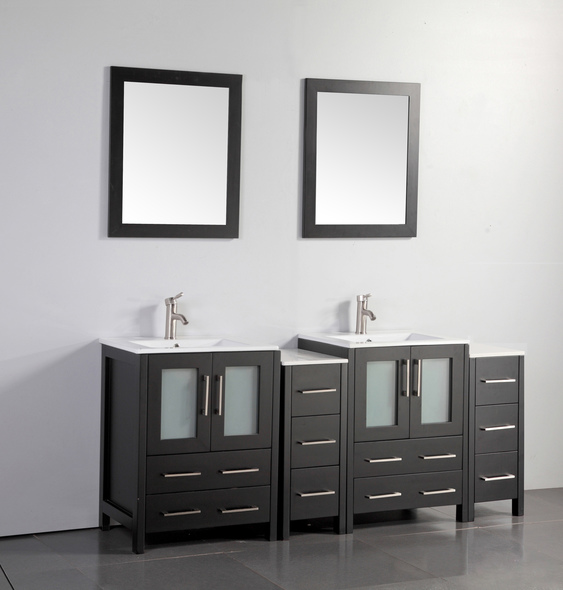 oak bathroom furniture sets Vanity Art Espresso