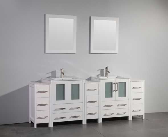 40 inch vanity cabinet Vanity Art White