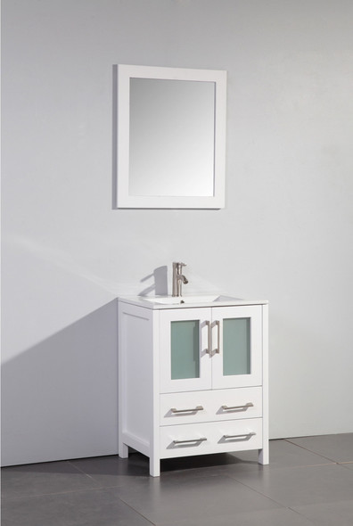 rustic white bathroom vanity Vanity Art White
