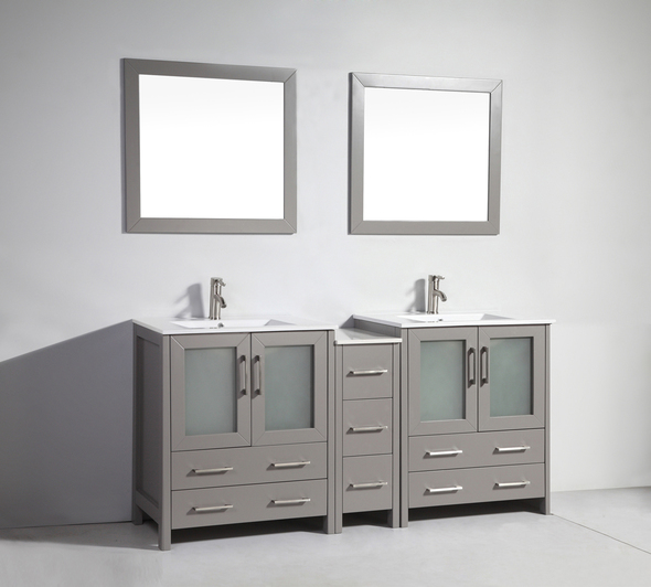 30 bathroom vanities with tops Vanity Art Gray