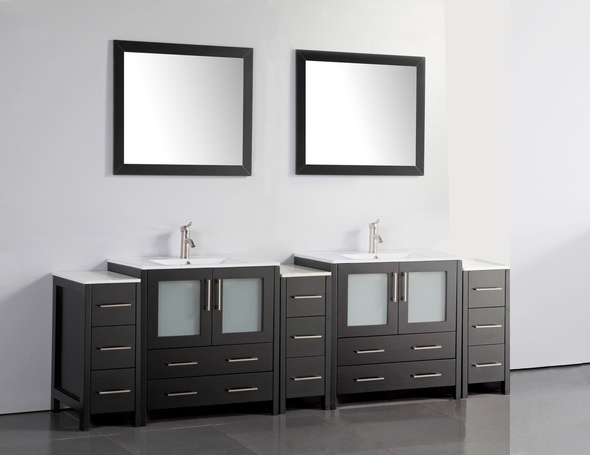 bathroom vanity units without sink Vanity Art Espresso