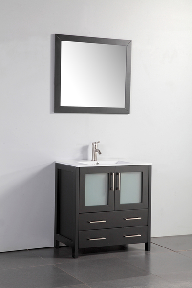 small sink cupboard Vanity Art Espresso
