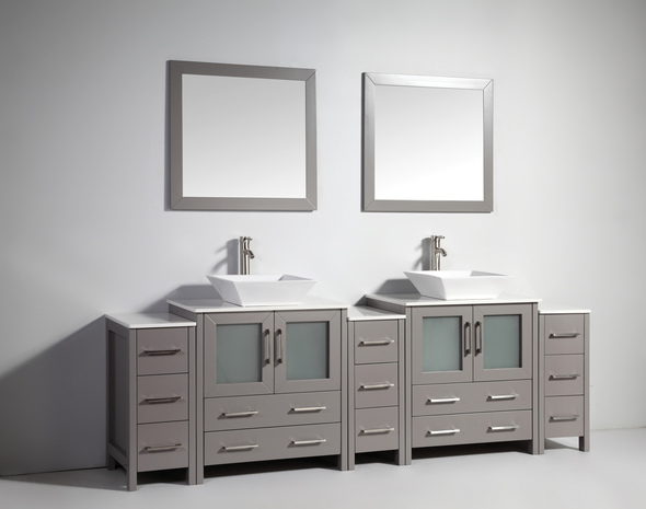 50 vanity top with sink Vanity Art Gray