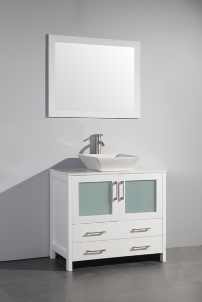 72 inch double bathroom vanity Vanity Art White