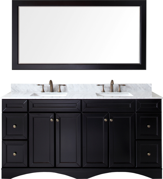 bathroom cabinet drawer Virtu Bathroom Vanity Set Dark Transitional