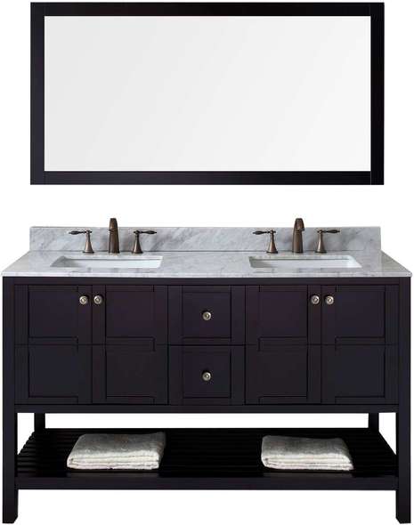 small bathroom cabinet ideas Virtu Bathroom Vanity Set Dark Transitional