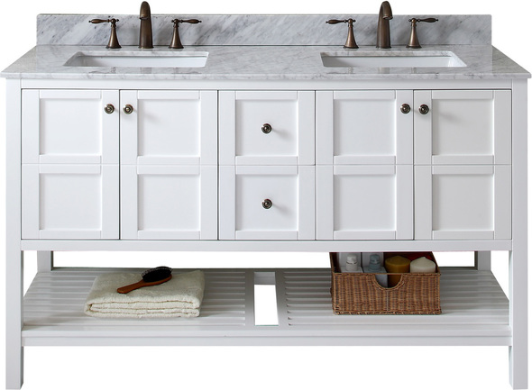 home hardware vanity tops Virtu Bathroom Vanity Set Light Transitional