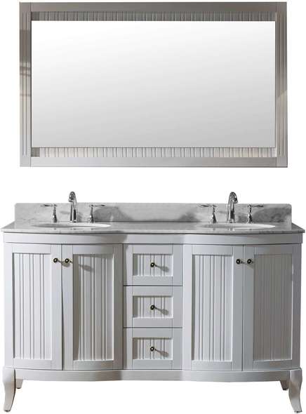 dark wood vanity bathroom Virtu Bathroom Vanity Set Light Transitional