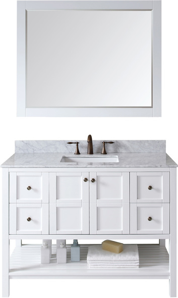 design house vanity tops Virtu Bathroom Vanity Set Light Transitional