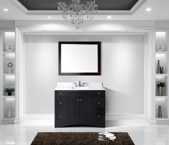rustic bathroom vanity ideas Virtu Bathroom Vanity Set Dark Transitional