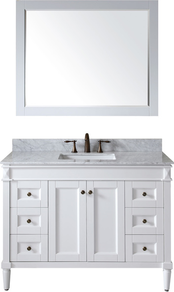 farmhouse bathroom cabinet Virtu Bathroom Vanity Set Light Transitional