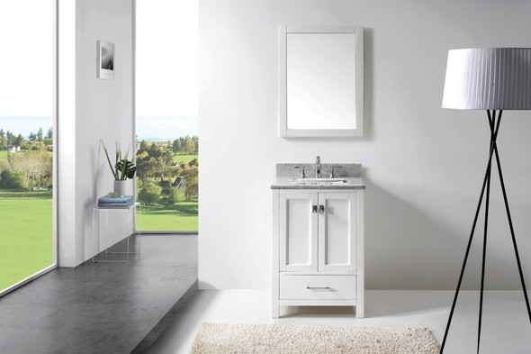 white oak vanity bathroom Virtu Bathroom Vanity Set Light Transitional