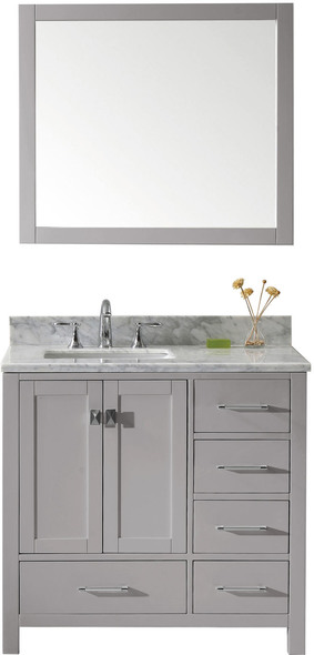 top sink vanity Virtu Bathroom Vanity Set Bathroom Vanities Light Transitional