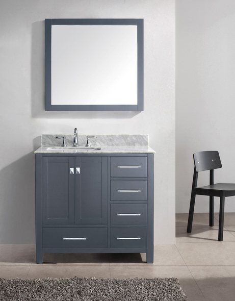 lowes vanity 30 inch Virtu Bathroom Vanity Set Medium Transitional