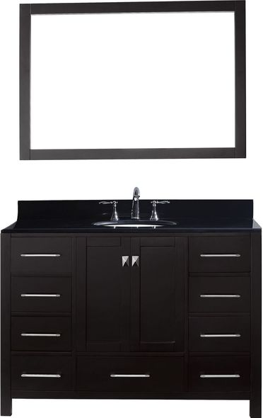 72 vanity base Virtu Bathroom Vanity Set Dark Transitional