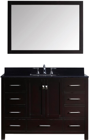 james martin vanity 60 inch Virtu Bathroom Vanity Set Dark Transitional