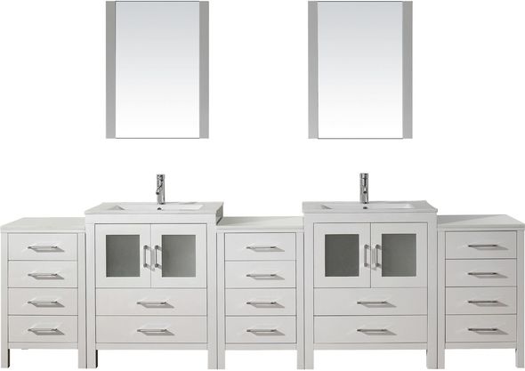small vanity basin Virtu Bathroom Vanity Set Light Modern