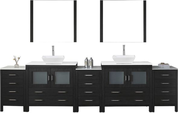 72 inch modern bathroom vanity Virtu Bathroom Vanity Set Dark Modern