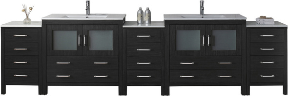30 inch sink cabinet Virtu Bathroom Vanity Set Dark Modern