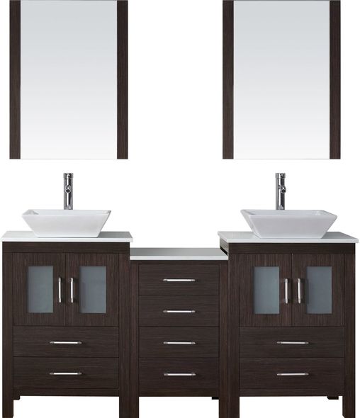 small bathroom sinks and vanities Virtu Bathroom Vanity Set Dark Modern