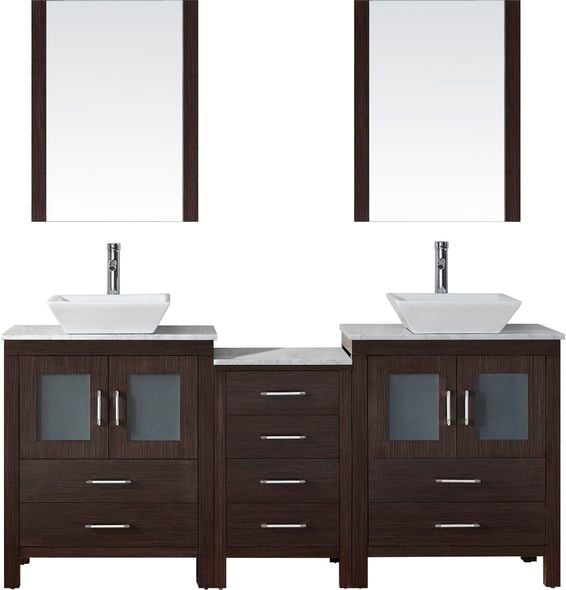 latest vanity designs Virtu Bathroom Vanity Set Dark Modern