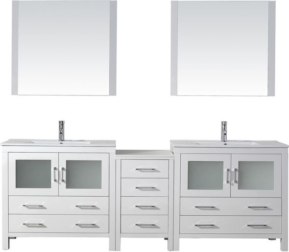40 vanity with sink Virtu Bathroom Vanity Set Light Modern