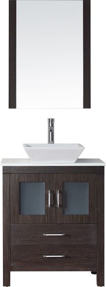 30 modern vanity Virtu Bathroom Vanity Set Dark Modern