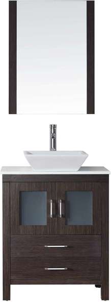 double vanity bathroom 60 inch Virtu Bathroom Vanity Set Dark Modern