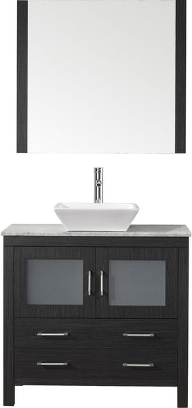 corner vanity units for small bathrooms Virtu Bathroom Vanity Set Dark Modern