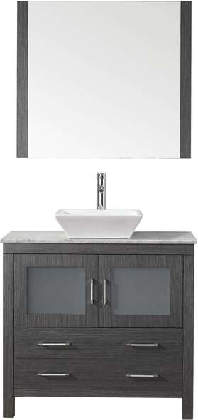 50 double sink vanity Virtu Bathroom Vanity Set Dark Modern