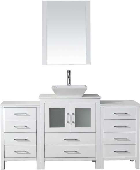 bathroom vanities that look like antique furniture Virtu Bathroom Vanity Set Light Modern