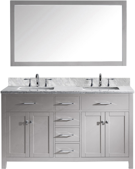 rustic vanity cabinet Virtu Bathroom Vanity Set Light Transitional