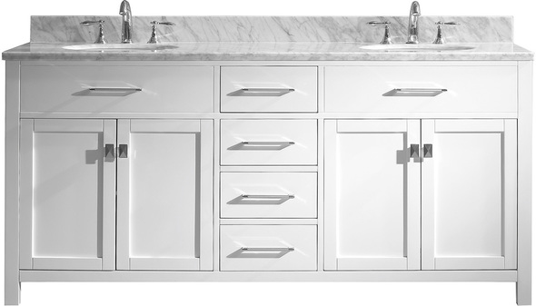 72 inch vanity cabinet Virtu Bathroom Vanity Set Light Transitional