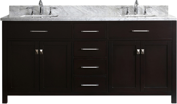 72 vanity cabinet Virtu Bathroom Vanity Set Dark Transitional