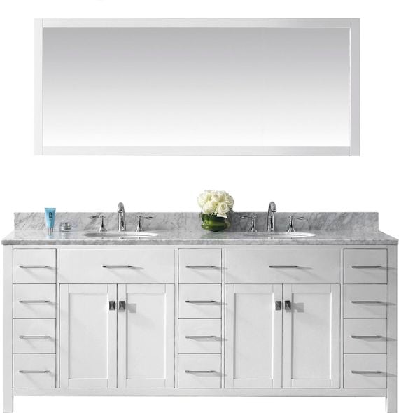 lowes custom vanity tops Virtu Bathroom Vanity Set Light Transitional