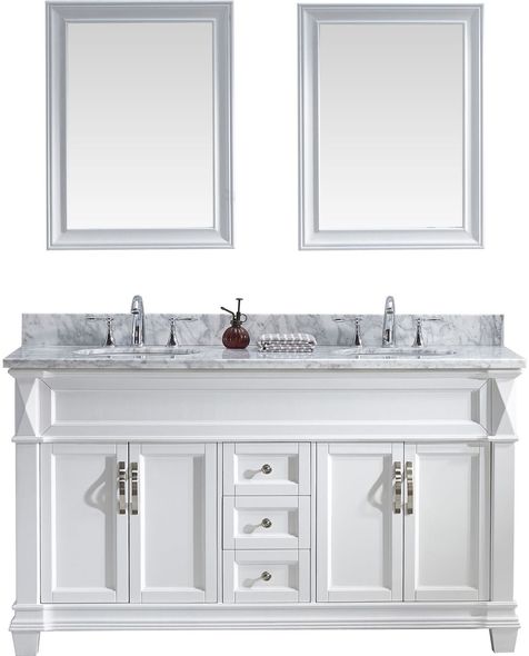 rustic sink cabinet Virtu Bathroom Vanity Set Light Transitional