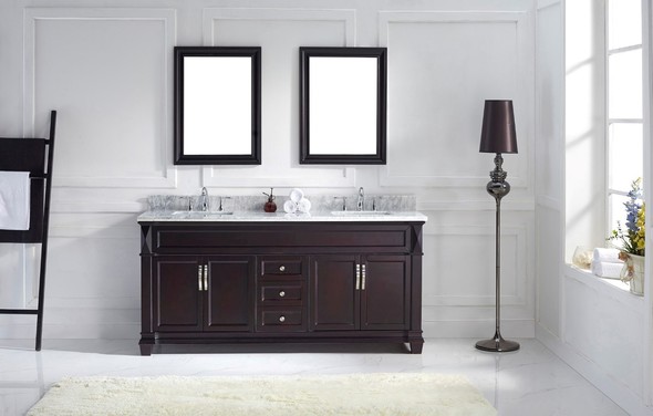 72 vanity cabinet only Virtu Bathroom Vanity Set Dark Transitional