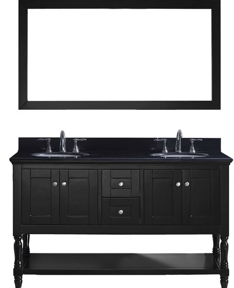 quality vanity units Virtu Bathroom Vanity Set Dark Transitional