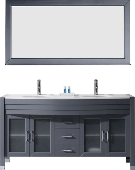 bathroom cabinet replacement Virtu Bathroom Vanity Set Medium Modern