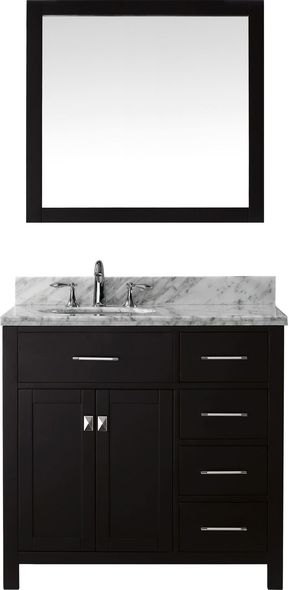 bathroom cabinet and vanity set Virtu Bathroom Vanity Set Dark Transitional