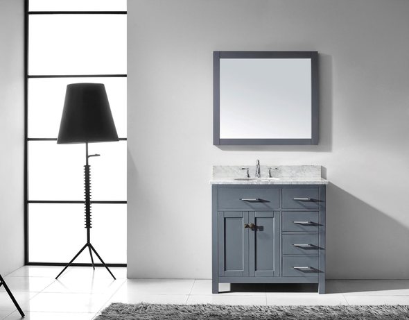 bath vanities lowes Virtu Bathroom Vanity Set Medium Transitional