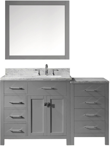 small corner sink vanity Virtu Bathroom Vanity Set Medium Transitional