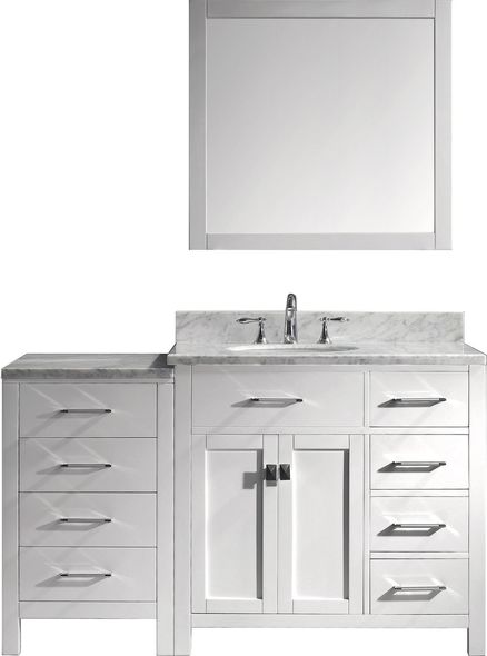 small counter top sink Virtu Bathroom Vanity Set Bathroom Vanities Light Transitional