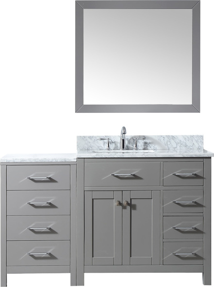 30 inch modern vanity Virtu Bathroom Vanity Set Light Transitional