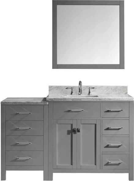 discount bathroom vanities with tops Virtu Bathroom Vanity Set Medium Transitional