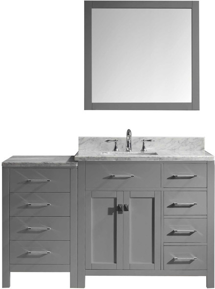 double sink vanity ideas Virtu Bathroom Vanity Set Medium Transitional