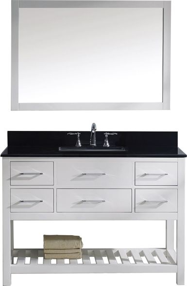 modern wood vanity bathroom Virtu Bathroom Vanity Set Light Transitional